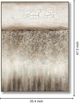 Classy Living Organic Cracked Earth Textured Serenity Wall Art-2