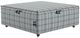Catnapper Chappy Chambray Castered Cocktail Ottoman-2