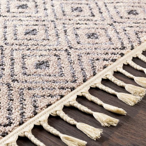 Surya Restoration Taupe 3'x10' Runner Rug-4