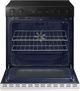 Samsung Bespoke 30" White Glass Slide-In Electric Range-2