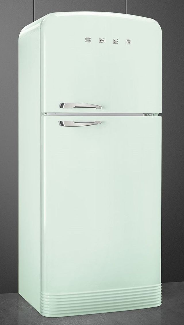 Smeg 50's Retro Style 31 in. 19.3 Cu. Ft. Pastel Green Top Freezer Refrigerator-1