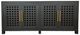 Million Dollar Rustic Midnight 6' Console Table with 4 door-0
