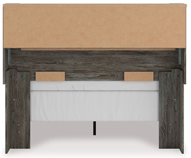 Signature Design by Ashley® Frandern Gray Full Bookcase Panel Bed-4