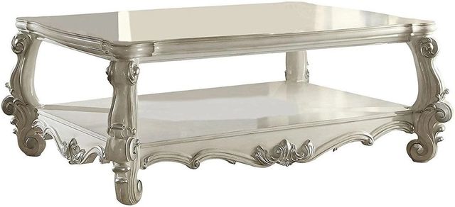 ACME Furniture Versailles Bone White Coffee Table-0