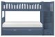 Homelegance® Nora Blue Twin/Twin Step Bunk Bed-4