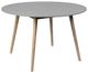 Armen Living Kylie and Mateo 5-Piece Gray/Natural/Truffle Outdoor Dining Set-3