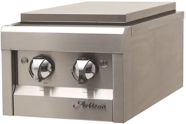 Artisan™ 14" Stainless Steel Built-In Natural Gas Dual Side Burner-0