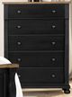 Furniture of America® Neue Mills Farmhouse Black/Rustic Oak Chest-0