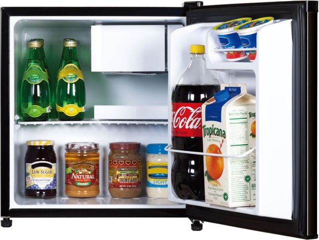 Avanti® 19" 1.6 Cu. Ft. Black Compact Refrigerator-1