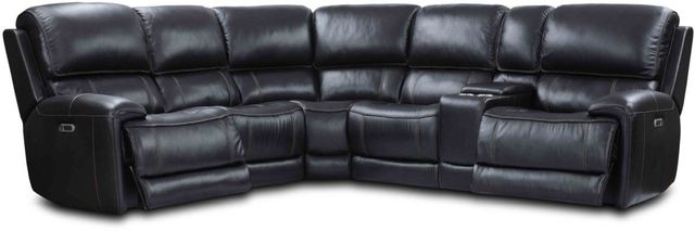 Parker House® Empire 6-Piece Verona Blackberry Power Reclining Sectional-1