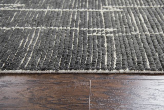Rizzy Home Berkley Gray 5'6" x 8'6" Rug-2