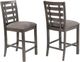 Winners Only® Stratford Gray Bar Stools-2