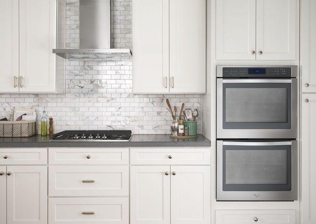 Whirlpool® 30" Wall Mount Flat Range Hood-Stainless Steel-3