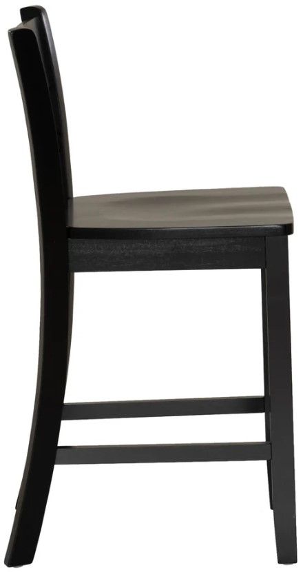 Linon Torino Black Counter Stool-4