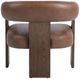 Classic Home Julina Rich Cocoa Accent Chair-4