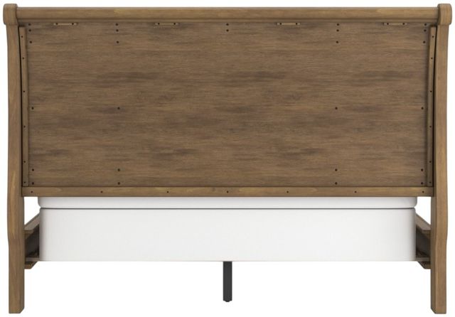 Signature Design by Ashley® Feddinger Medium Brown California King Sleigh Bed-4