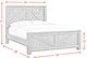 Elements International Maverick Antique Gray King Panel Bed-3