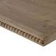A & B Home Brown Wood Bead Rectangular Tray-4