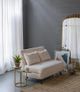 A & B Home Black/Ivory Nubby Sofa Bed-4