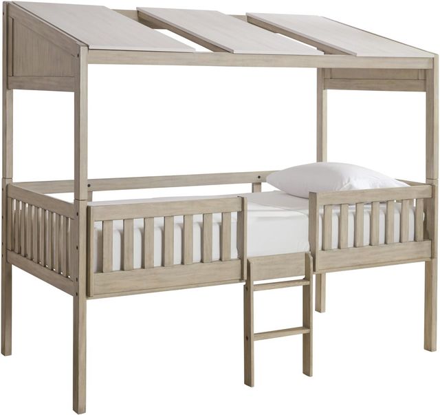 Signature Design by Ashley® Wrenalyn Two-Tone Twin Loft Bed with Ladder-1