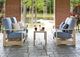 Telescope Casual Customizable Leeward Fabric/Plastic Outdoor Cushion Hidden Motion Arm Chair-1