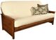 Kodiak Furniture Canton Cream 8" Coil Hinged Innerspring Full Futon Mattress -0