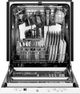 GE® 24" White on White Built-In Dishwasher-3
