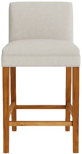 Bassett® Furniture Customizable BenchMade Marge Maple Upholstered Counter Stool-1