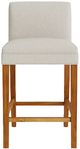 Bassett® Furniture Customizable BenchMade Marge Maple Upholstered Counter Stool-1
