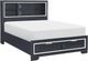 Mazin Furniture Rosemont Midnight Blue King Panel Bed with Footboard Storage-0