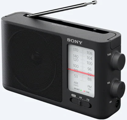 Sony® Analog Tuning Portable FM/AM Radio-1