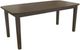 Mavin Customizable 60" Boat Extendable Dining Table with 12" Leaf-0