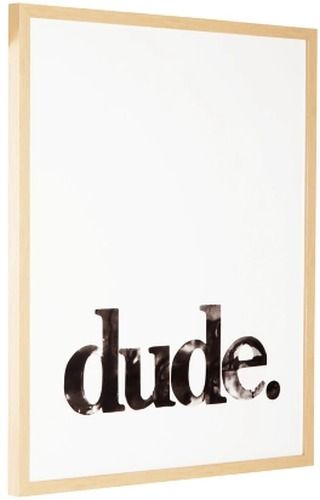 Signature Design by Ashley® Dude Black/White Wall Art-1