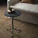 Four Hands Sophie Black Marble End Table-1