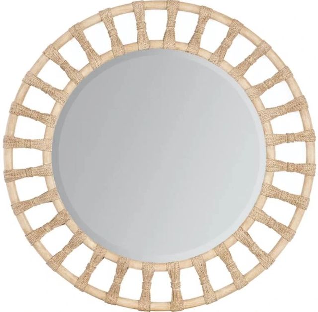 Hooker® Furniture Retreat Dune Pole Rattan Accent Mirror-0