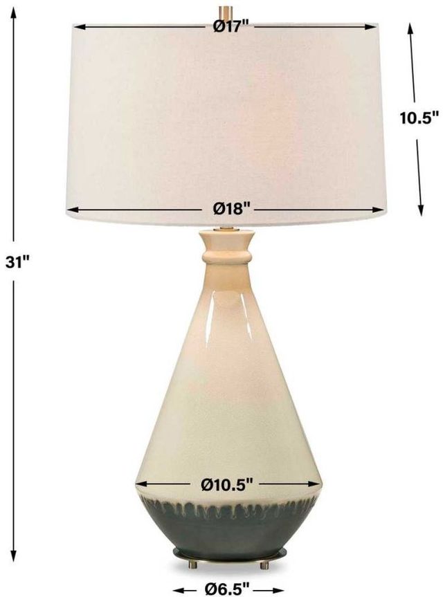 Uttermost® Banham Beige Table Lamp-3