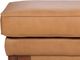 Leather Italia™ Georgetowne Pendry Carmel Saddle Ottoman-1