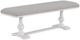 Steve Silver Co. Warren Gray/White Upholstered Bench-0