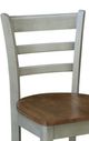 John Thomas Furniture® Dining Essentials Emily Hickory/Stone Counter Stool-1