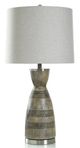 Stylecraft Timber Route Gray Table Lamp -0