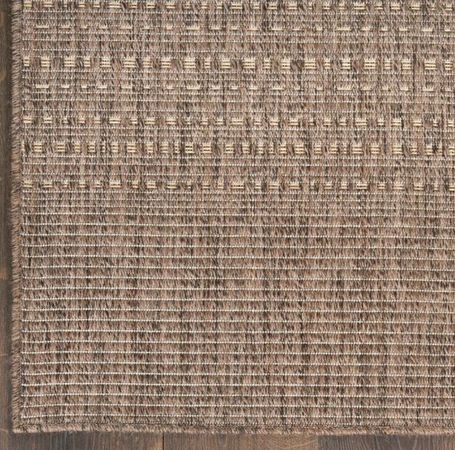 Nourison Home™ Tulum TLM01 Brown 5'x7' Style 1 Area Rug-1