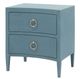 Mornington Sunrise Azure 2 Drawer Nightstand-1