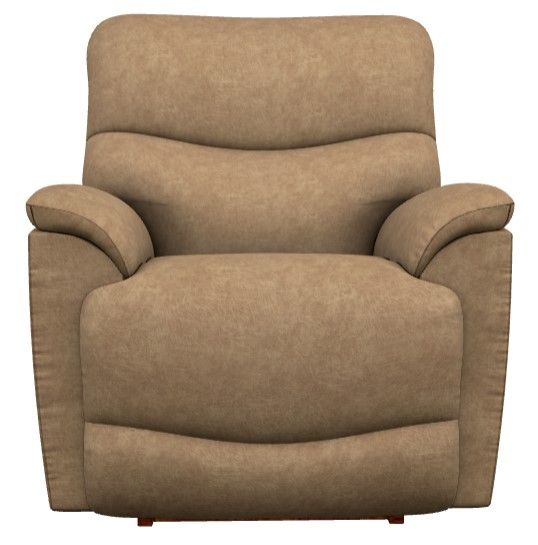 La-Z-Boy® Trouper Camel Power Rocking Recliner with Headrest and Lumbar-1