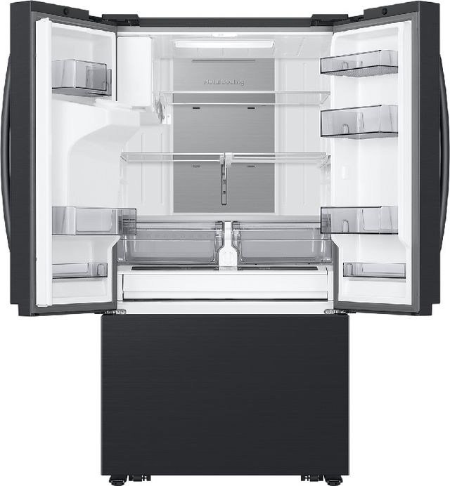 Samsung 36 in. 30.5 Cu. Ft. Matte Black Steel French Door Refrigerator-1