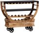 Liberty Furniture Danley Weathered Brown Accent Bar Trolley-0