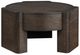 Steve Silver Co. Salina Espresso Round Coffee Table with Casters-0