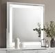 Coaster® Cassia White High Gloss Dresser Mirror-4