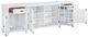 Magnussen Home® Heron Cove Chalk White 90" Console-5