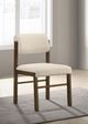 Coaster® Kehoe 2-Piece Cream/Walnut Dining Side Chair Set-1