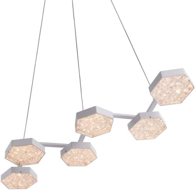 Zuo® Modern Dunk White Ceiling Lamp-2